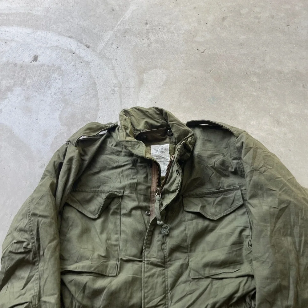 Winfield International US Military M-65 Field Jacket Olive Green Medium M65 Coat